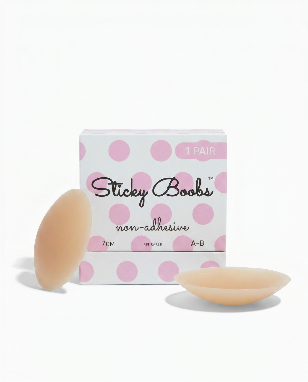 Sticky Boobs Non-Adhesive Silicone Nipple Covers – Reusable, No Glue