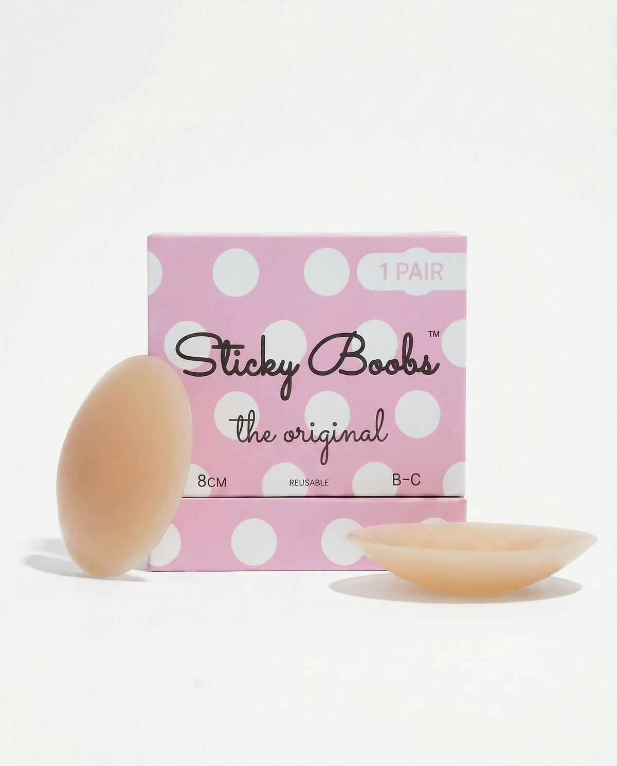 The Original Sticky Boobs – Adhesive Silicone Nipple Covers