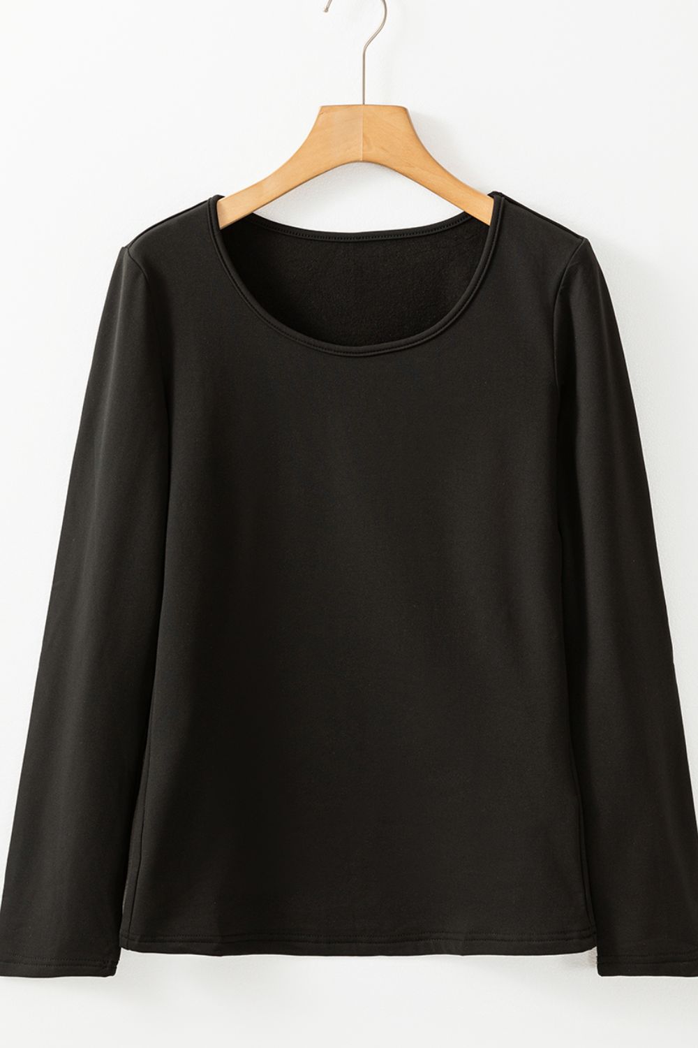 Round Neck Long Sleeve Top