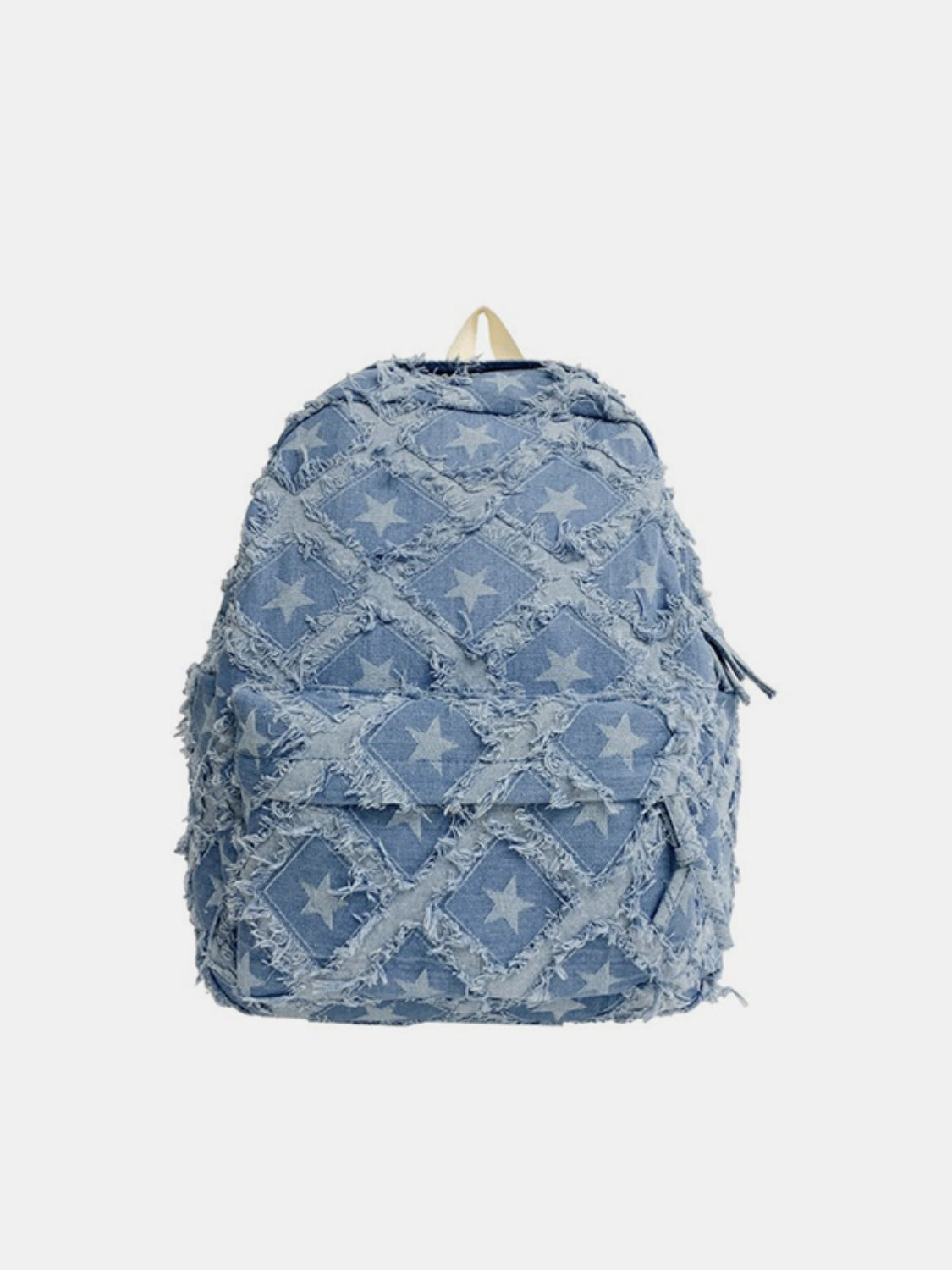 Star Denim Backpack Bag