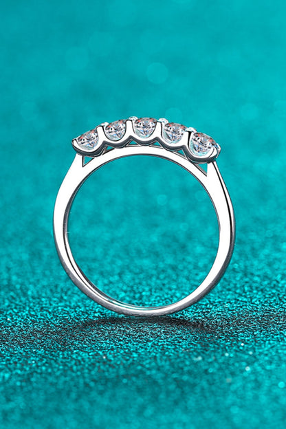 Moissanite 925 Sterling Silver Ring