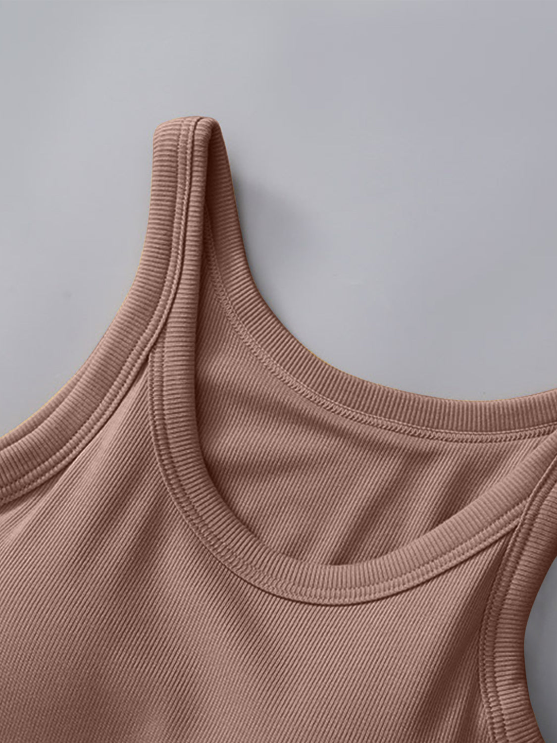 Round Neck Tank with Bra