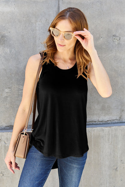 Basic Bae Bamboo Full Size Round Neck Tank