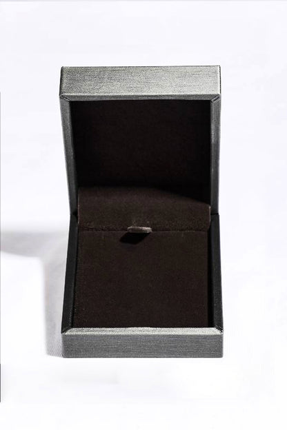 Moissanite 3 Carat 925 Sterling Silver Double Drop Pendant Necklace