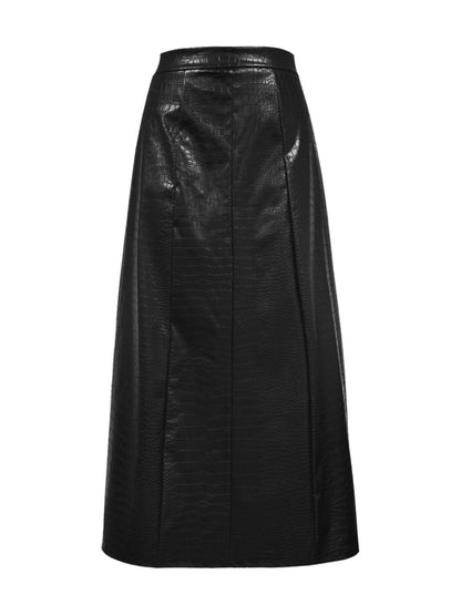 High Waist Midi Skirt