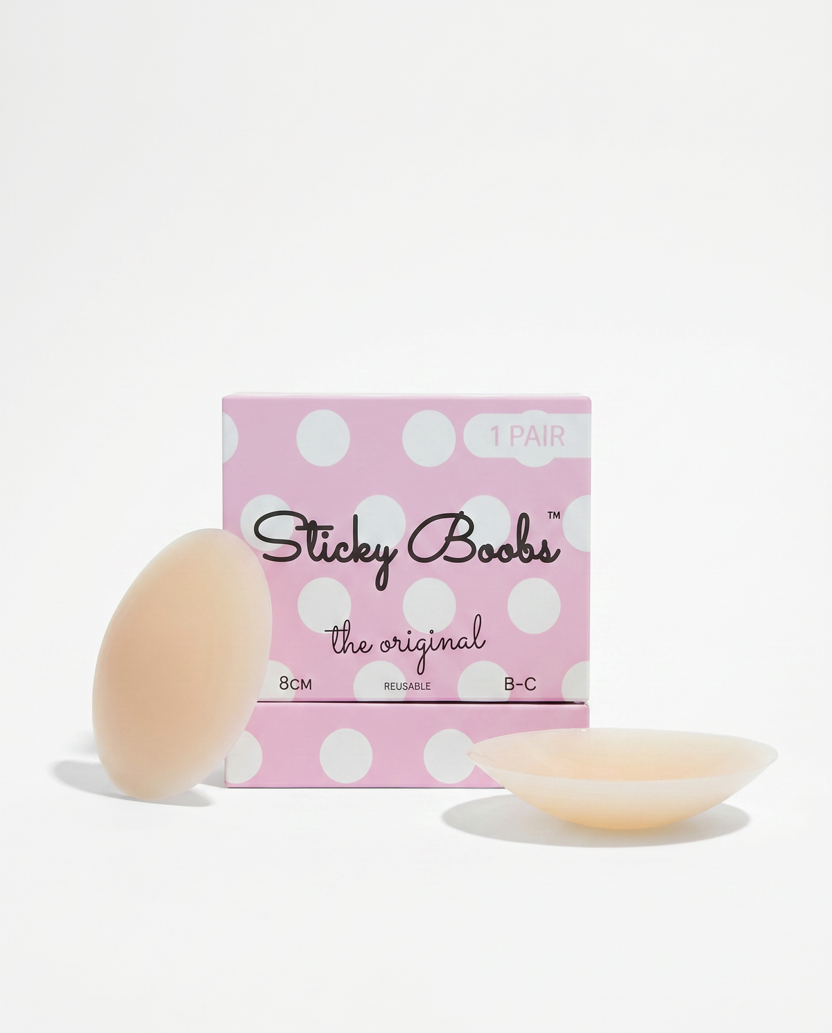 The Original Sticky Boobs – Adhesive Silicone Nipple Covers