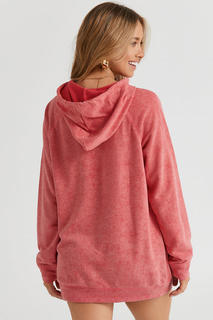 Long Sleeve Front Pocket Hoodie