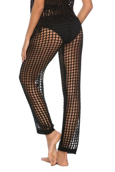 Cutout High Waist Swim Pants